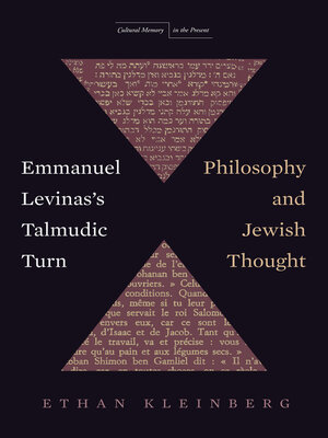 cover image of Emmanuel Levinas's Talmudic Turn